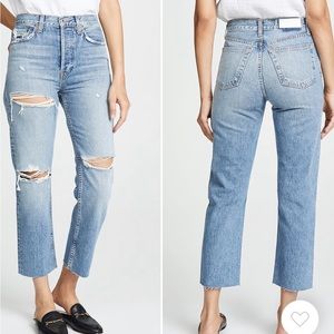 RE/DONE Stove Pipe Jeans